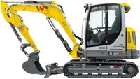 Siku 3559 wacker neuson rupsgraafmachine - thumbnail