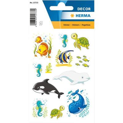 Décor sticker walvissen en zeedieren
