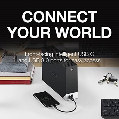 Seagate One Touch 20 TB Externe harde schijf USB-A 3.2 Gen 1, USB-C Zwart STLC20000400
