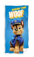 Paw Patrol handdoek - woof - 70 x 140 cm - Katoen - thumbnail
