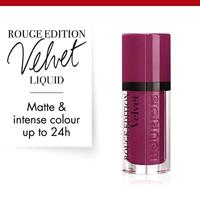 Bourjois ROUGE EDITION VELVET lippenstift Violet Mat 6,5 g 6,7 ml - thumbnail