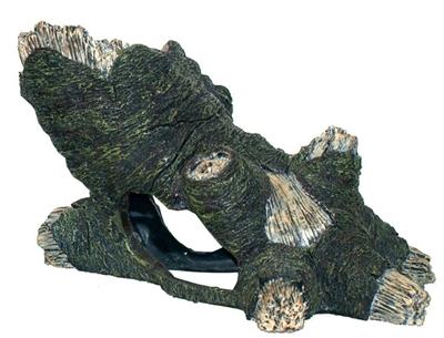 Polyresin ornament boomstronk breed 38x23x23 cm Decoratie Gebr. de Boon - Gebr de boon