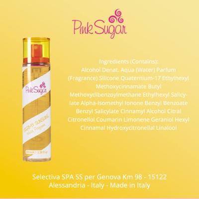 Aquolina Pink Sugar Creamy Sunshine Hair Perfume 100ml