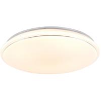LED Plafondlamp Rond 21W - Warm Wit 3000K. RGB & Dimbaar - Inclusief Afstandsbediening - Mat Wit Kunststof - thumbnail