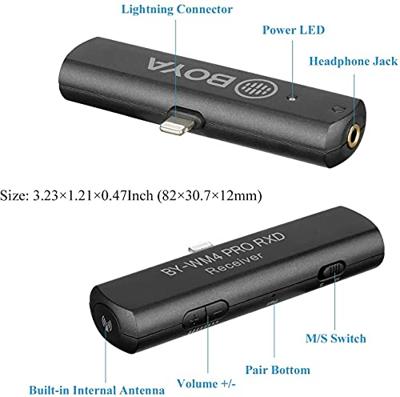 Boya BY-WM4 PRO-K3 microfoon set iOS - thumbnail