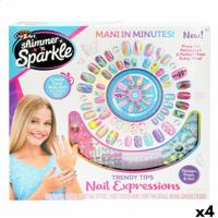 Nagelontwerp Set Cra-Z-Art (4 Stuks) - thumbnail