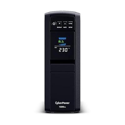 CyberPower CP1200EIPFCLCD UPS Line-interactive 1,2 kVA 720 W 6 AC-uitgang(en)