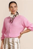 Studio Anneloes Bibi Spring Cardigan 13699 Vest 4400 Pop Pink - thumbnail