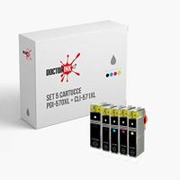 Huismerk Canon CLI-571GY cartridge grijs - thumbnail