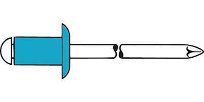 Gesipa 1433621 Popnagel (Ø x l) 3 mm x 6 mm RVS RVS Blindniet A2/A2 3x6mm Standard KS 1,0-3,0mm 500 stuk(s) Gesipa 1433621 Popnagel (Ø x l) 3 mm x 6 mm RVS RVS Blindniet A2/A2 3x6mm Standard KS 1,0-3,0mm 500 stuk(s)