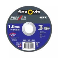 Flexovit doorslijpschijf - SP A46/60V-INOX - 125 x 1 x 22 mm - BF41 - thumbnail