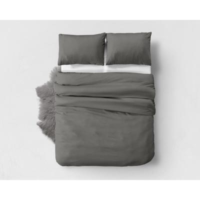 Zensation 3D Embossed - Antraciet 1-persoons (140 x 200/220 cm + 1 kussensloop) Dekbedovertrek