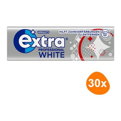 Wrigley's - Extra Professional White - 30x 10 stuks
