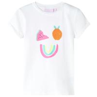 VidaXL Kindershirt 116 ecru - thumbnail