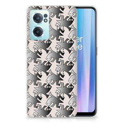OnePlus Nord CE 2 5G | TPU Hoesje | Salamander Grey