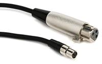 Shure WA310 microfoonkabel XLR-TA4F 1.3 m - thumbnail