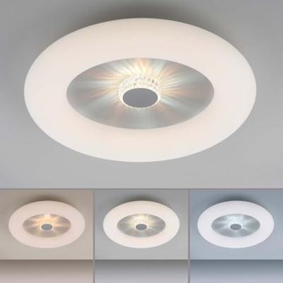 Just Light Ronde plafondlampVertigo wit Ø 50cm - 14383-16