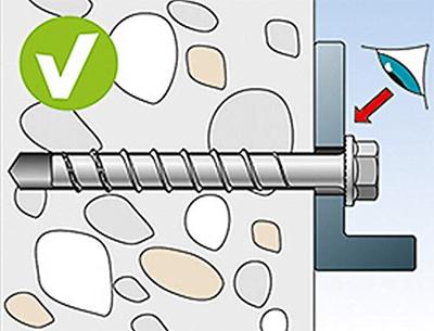 Fischer betonschroef FBS II 8x100 50/35 US TX