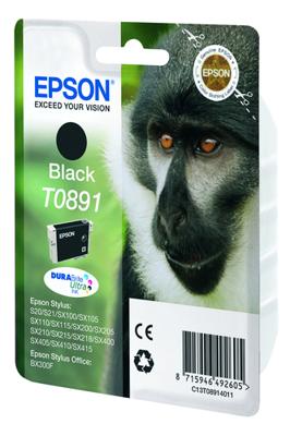 Epson DURABrite Ultra Ink T 089 inktpatroon zwart T 0891 - thumbnail