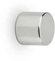 MAUL neodymium cylinder magneet, ft 10 x 10 x 10 mm, trekkracht 4 kg, zilver, blister van 10 stuks - thumbnail