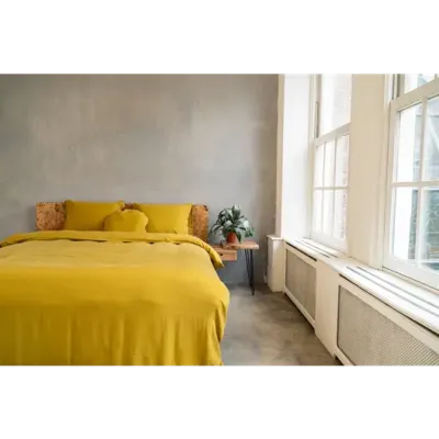 Kayori Izakaya dekbedovertrek Washed Tencel Leather