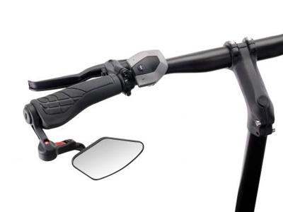 Krampe Klapbare spiegel kf cross met plug zwart