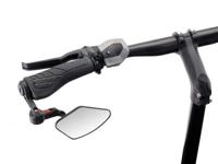 Krampe Klapbare spiegel kf cross met plug zwart - thumbnail