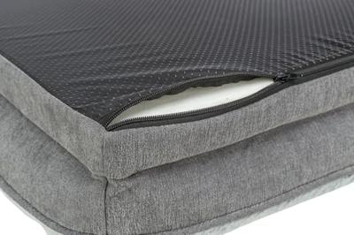 Trixie vital hondenmand lino hoekig grijs / lichtgrijs