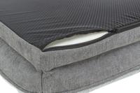 Trixie vital hondenmand lino hoekig grijs / lichtgrijs - thumbnail