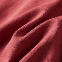 Kindershirt met lange mouwen runderprint 92 roodbruin - thumbnail