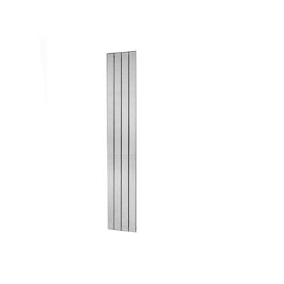 Handdoekradiator Covallina Retta Enkel 1800 x 298 mm Zilver metallic