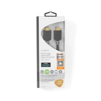 Premium High Speed HDMI-Kabel met Ethernet | HDMI-Connector - HDMI-Connector | 2,00 m | Antraciet - thumbnail