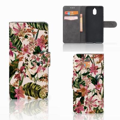 Nokia 3.1 (2018) Hoesje Flowers Nokia 3.1 (2018) Hoesje Flowers