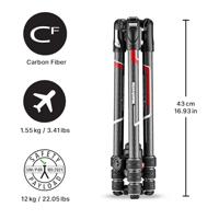 Manfrotto MKBFRTC4GT-BH Befree carbon statiefkit - thumbnail