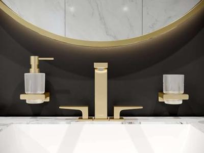 Hansgrohe Tandenborstelhouder AddStoris Gepolijst Goud - thumbnail