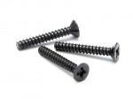 HPI - Tp flat head screw m3x20mm (10pcs) (Z582)