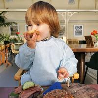 Silly Billyz Towel small Long sleeve Slab dusty blue - thumbnail