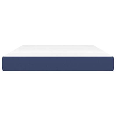 Pocketveringmatras 140x190x20 cm stof blauw Pocketveringmatras 140x190x20 cm stof blauw