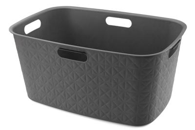 Curver Softex wasmand 45L Antraciet