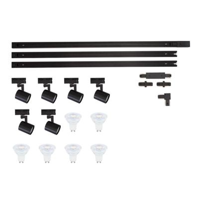 Lyora Railset 3 meterUnik met 6 spots - 114603