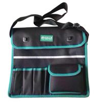 01 type multifunctionele Canvas doek verdikking elektricien riem etui onderhoud Tools schoudertas handig hulpmiddel zak - thumbnail