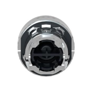 Schneider Electric ZB4BA26 ZB4BA26 Terugstelbaar (Ø) 22 mm Zonder markering Chroom, Zwart 1 stuk(s)