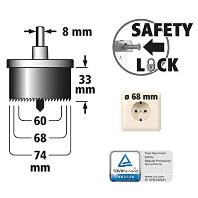 Wolfcraft 2154000 Gatenzaagset 1 stuk(s)