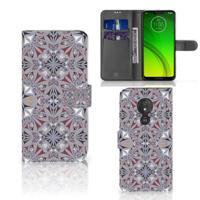 Motorola Moto G7 Power | Bookcase | Flower Tiles - thumbnail