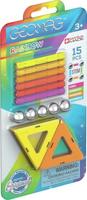 Geomag Rainbow Panels Blister 15 Stuks Warm Colours - thumbnail