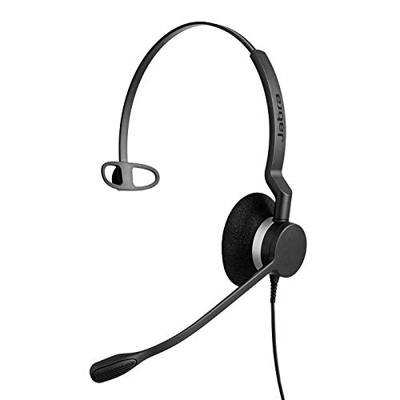 Jabra BIZ™2300 Over Ear headset Kabel Mono Zwart Noise Cancelling Telefoon Jabra BIZ™2300 Over Ear headset Kabel Mono Zwart Noise Cancelling Telefoon