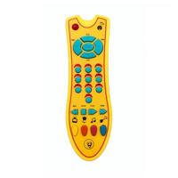 Gesimuleerde muziek TV afstandsbediening vroege educatieve speelgoed elektrische leren machine baby speelgoed (geel) - thumbnail