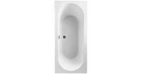 Villeroy & Boch O.novo bad - 180x80cm - rechthoek - duo - glans wit uba180cas2v-01 - thumbnail