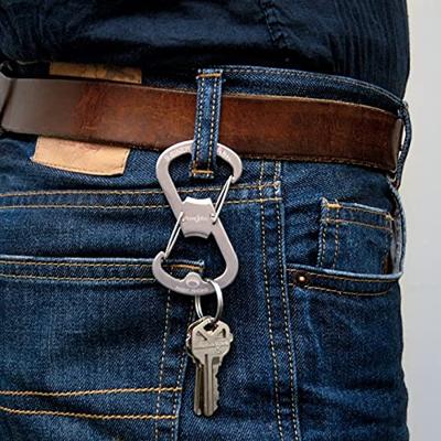 NITE Ize NI-SBO-03-11 S-Biner Ahhh Sleutelkarabijn RVS 1 stuk(s)