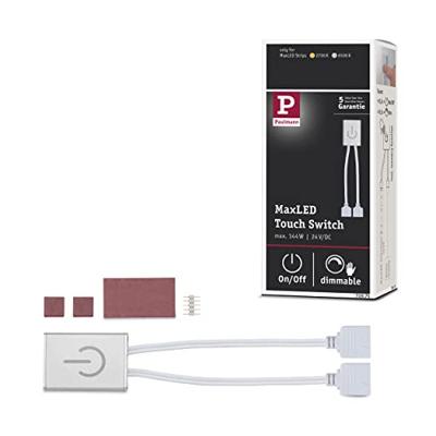Paulmann 70975 Touchswitch 144 W (max) Metaal (b x h x d) 4.3 x 0.85 x 3 cm 1 stuk(s) Paulmann 70975 Touchswitch 144 W (max) Metaal (b x h x d) 4.3 x 0.85 x 3 cm 1 stuk(s)